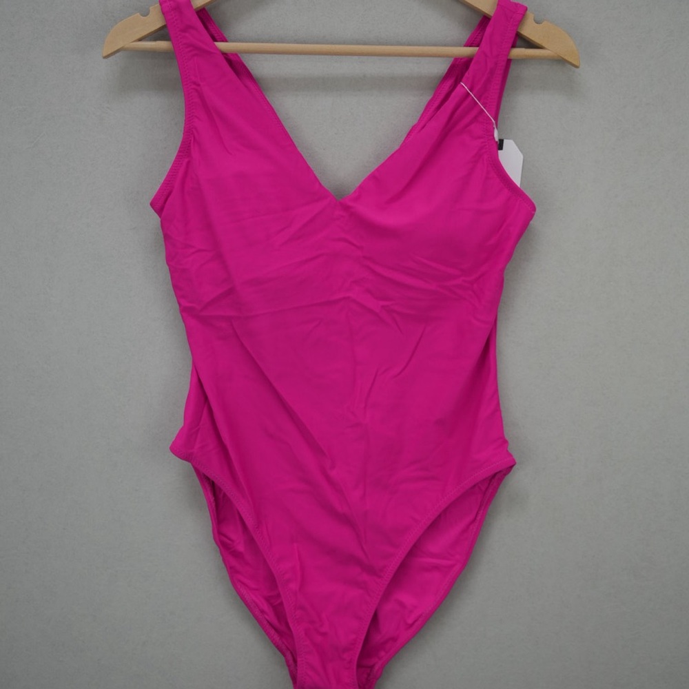 Pink Women's One Piece Swimsuit